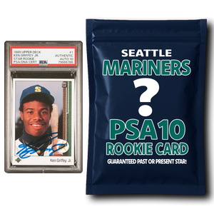 Seattle Mariners PSA 10 Graded Rookie Card Mystery Pack