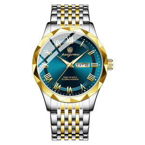 Silver Gold Blue