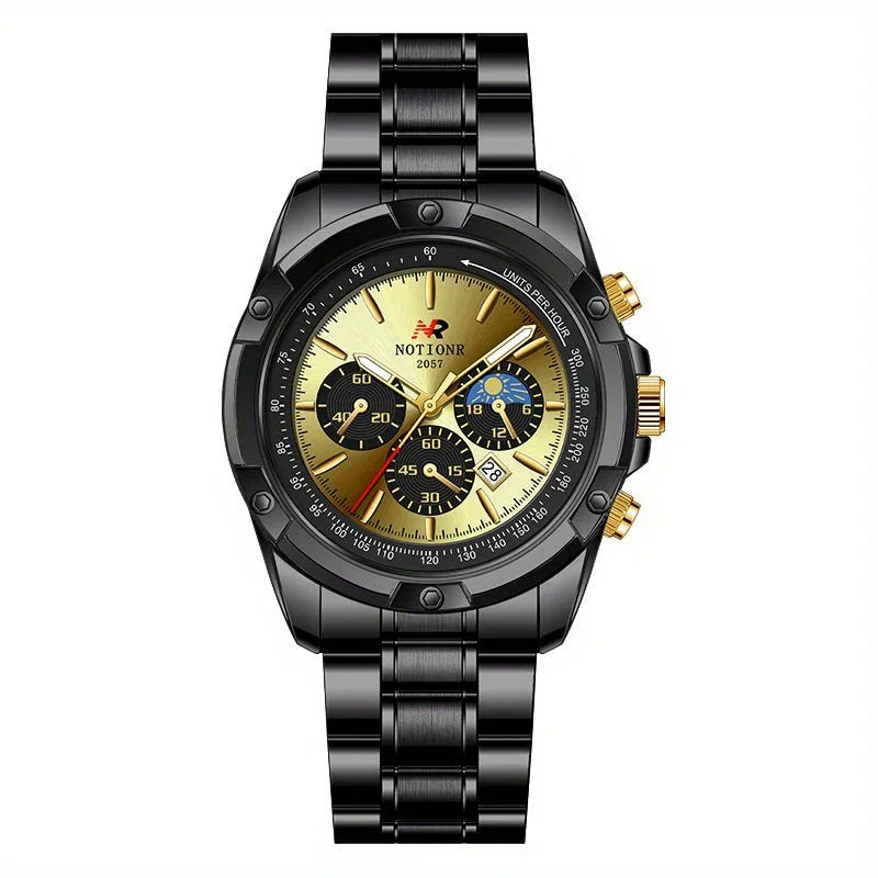 Men's Casual Quartz Wrist Watch – Versatile Everyday Dress Watch