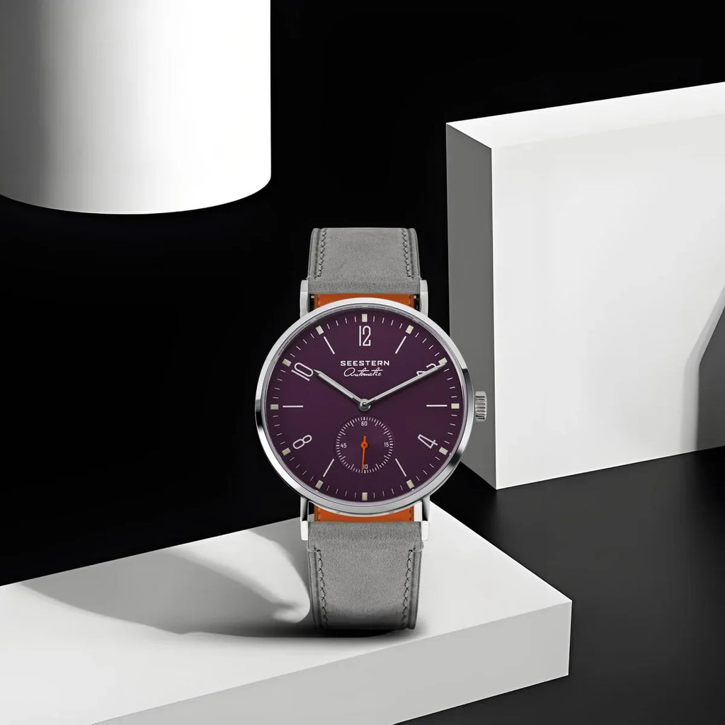 Men's Ultra-Thin Automatic Dress Watch – Stainless Steel Business Watch