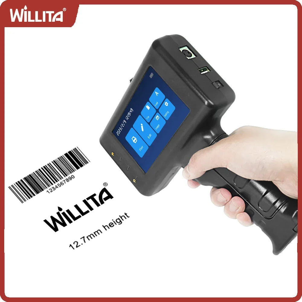 Handheld Thermal Inkjet Printer – Date, Logo & Expiry Date Printer