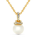 Single Radiant Pearl Necklace
