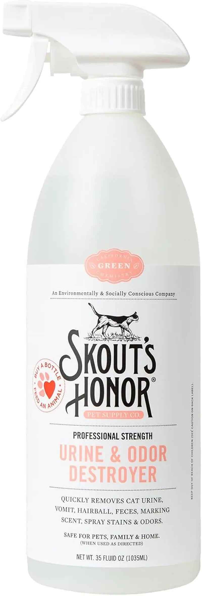 Skout's Honor Cat Urine & Odor Destroyer 35oz Carpet Cleaner