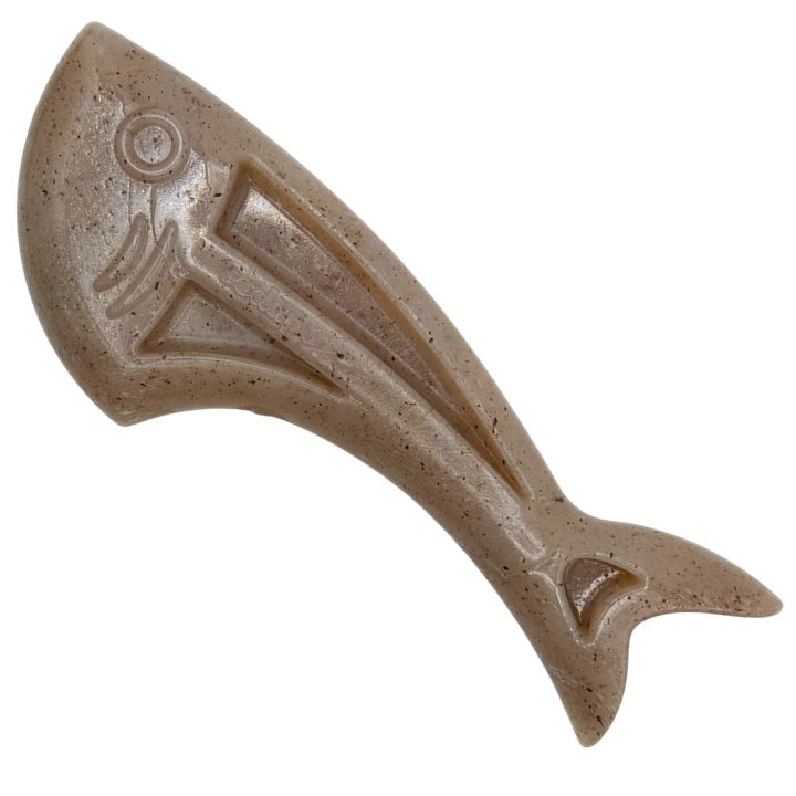 Dog Fish Nylon Dog Chew & Enrichment Toy | Ultra-Durable for Aggressive Chewers | SodaPup