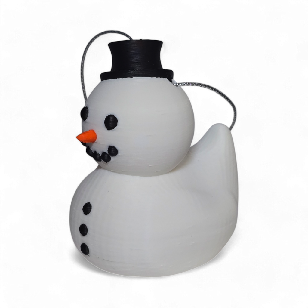 Snowman Duck