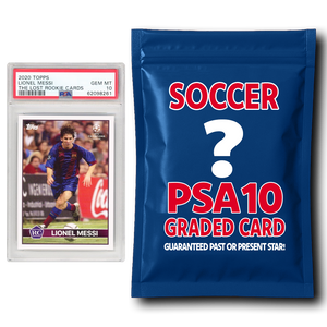 Soccer PSA 10 Graded Card Mystery Pack