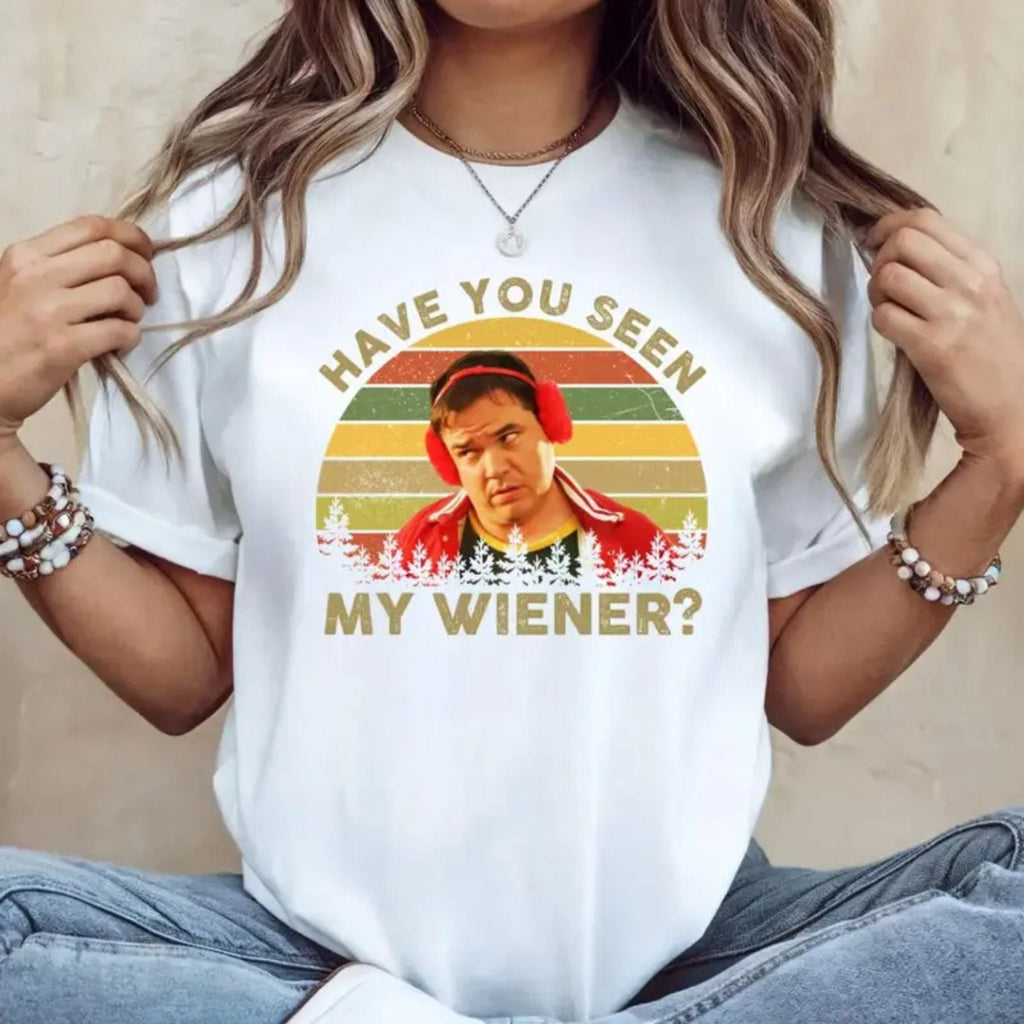 "Something About Mary" Have You Seen My Wiener T-Shirt – Funny 90s Comedy Movie Graphic Tee, Premium 100% Cotton Warren Quote Top, Made in USA