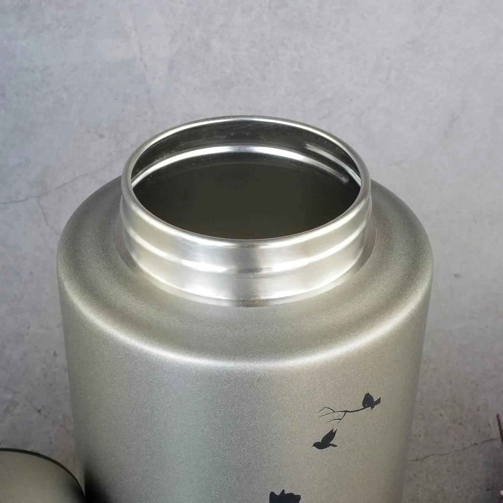 Stainless Steel Pet Memorial Urn for Cats & Small Dogs