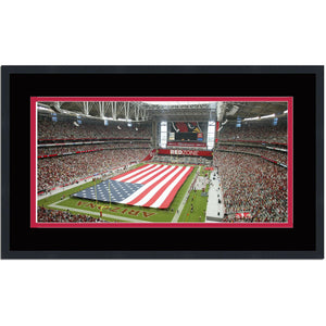 Framed State Farm Stadium Arizona Cardinals 16x24 Football Photo Professionally Matted