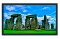 Professionally Framed Stonehenge England Skyline High-Resolution Panoramic Photo 12x22 Wall Art