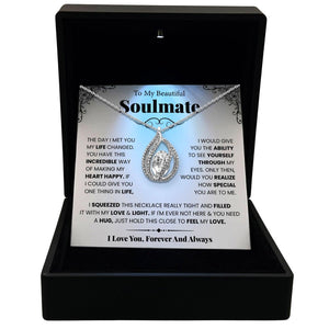 TRYNDI™ To My Beautiful Soulmate Birdcage Necklace With Authentic Swarovski Crystals