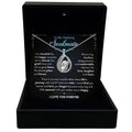 TRYNDI™ To My Amazing Soulmate Birdcage Necklace With Authentic Swarovski Crystals