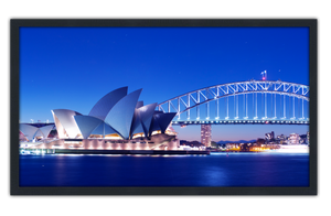 Professionally Framed Sydney Opera House Australia Skyline High-Resolution Panoramic Photo 12x22 Wall Art