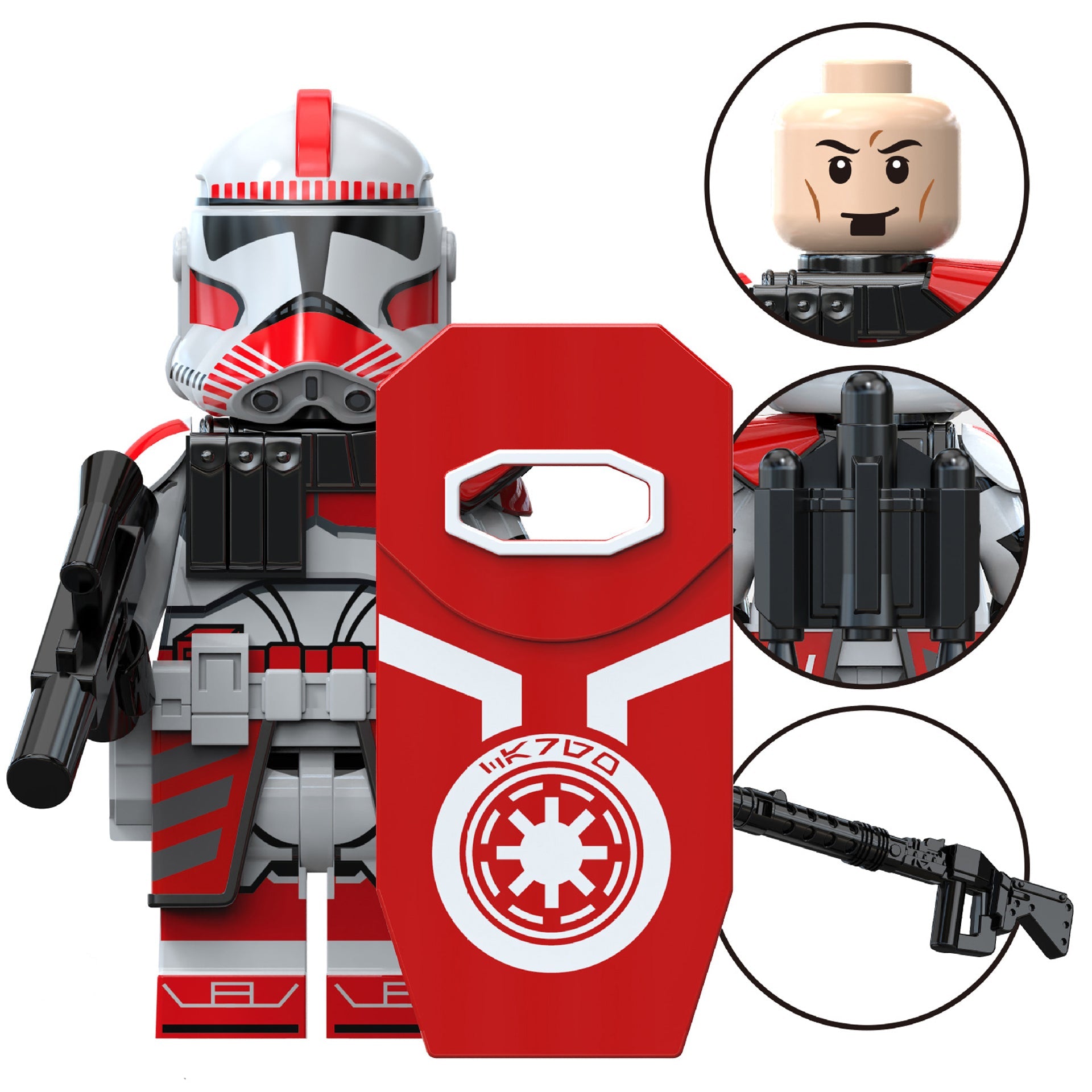 Commander Thire Coruscant Guard Star Wars Minifigure