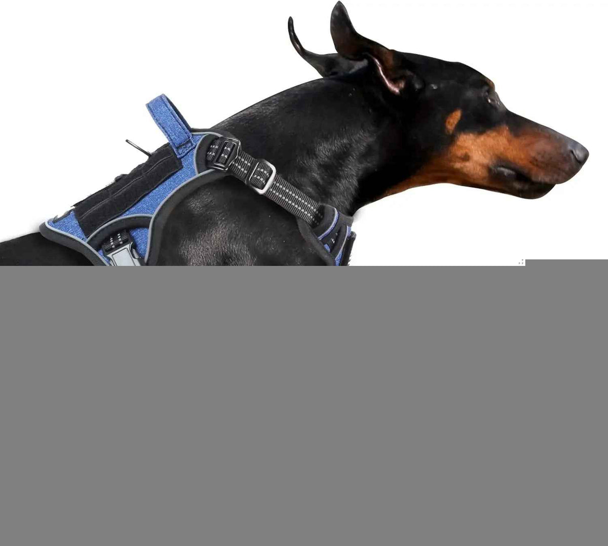 Tactical No-Pull Dog Harness with Handle – Reflective