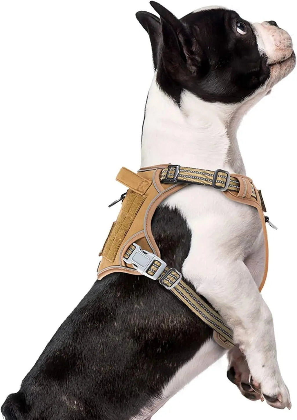 Tactical No-Pull Dog Harness – Reflective Training Vest with Handle