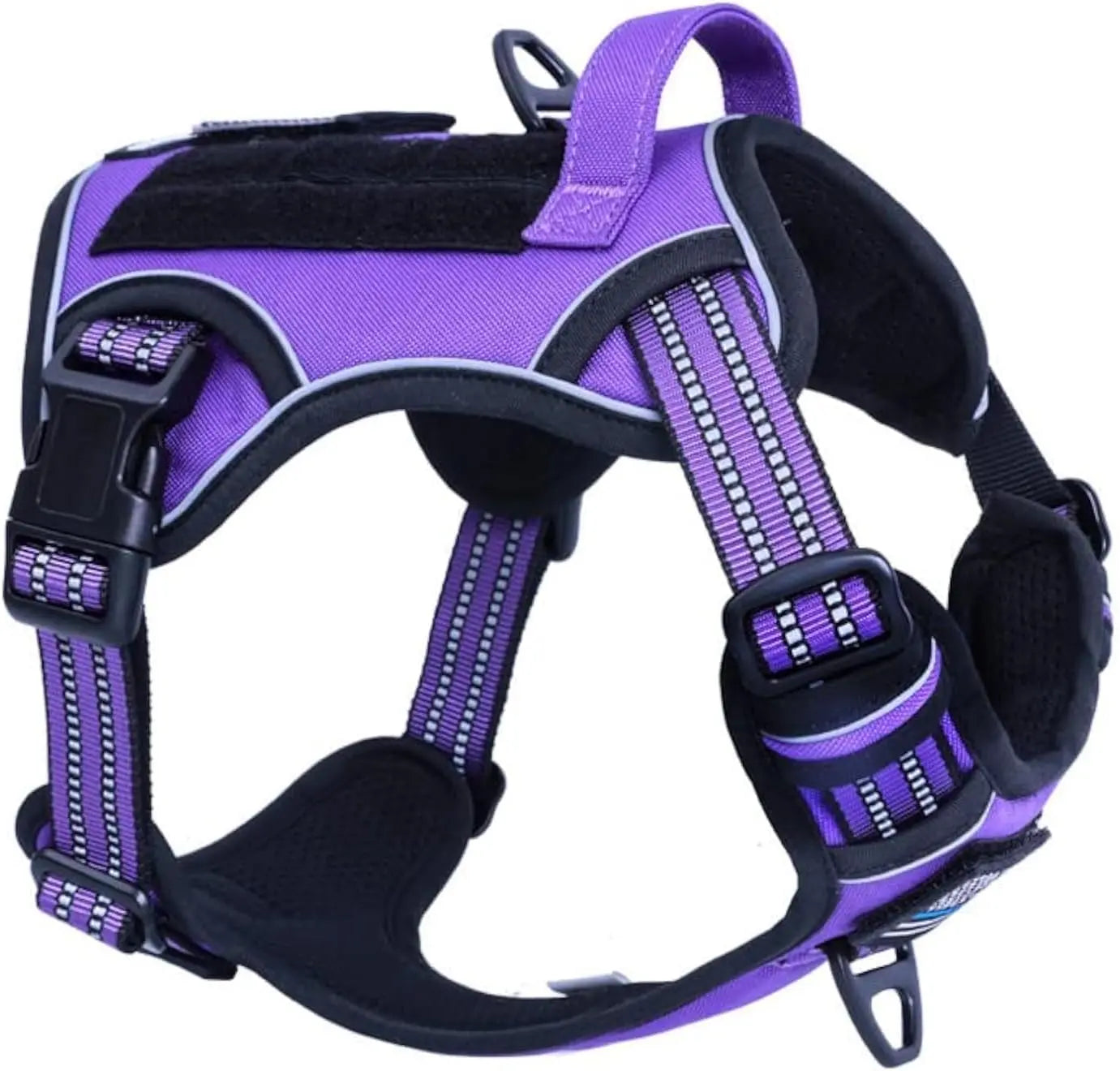 Tactical No-Pull Dog Harness – Reflective Training Vest with Handle