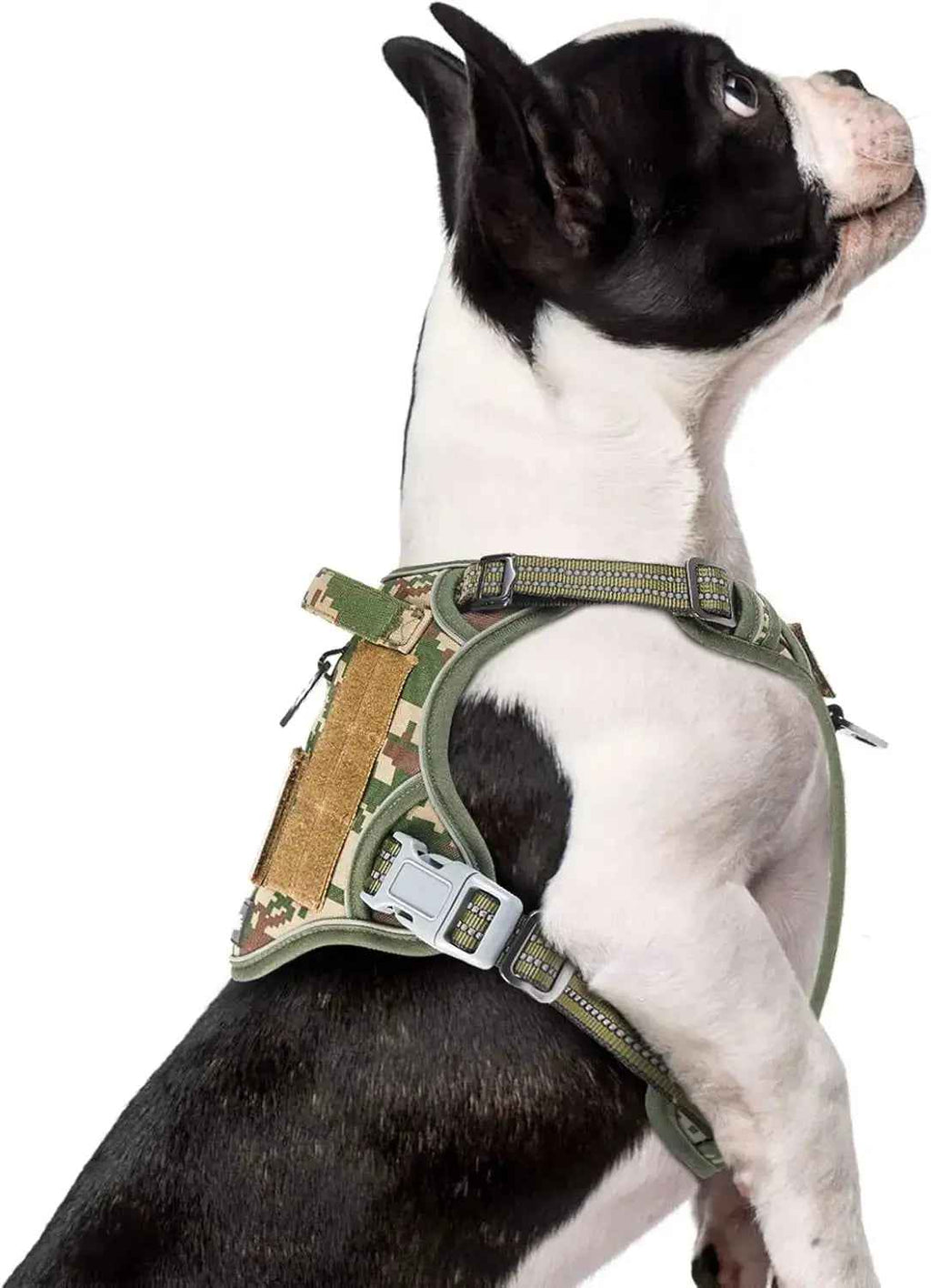 Tactical No-Pull Dog Harness with Handle – Reflective