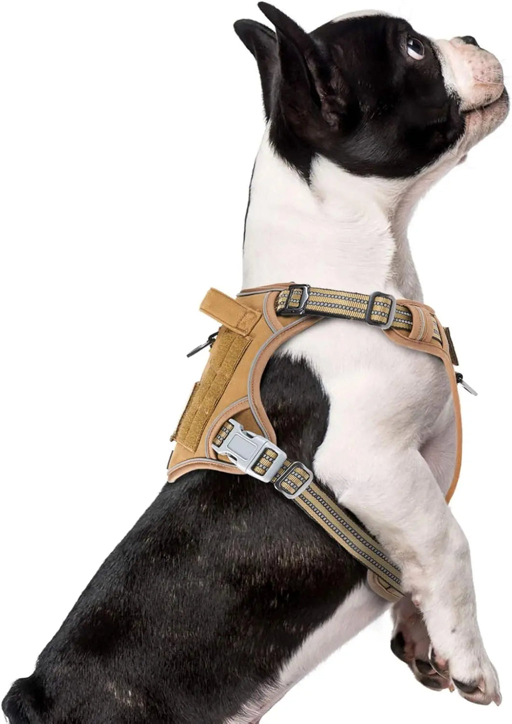 Tactical No-Pull Dog Harness – Reflective Training Vest with Handle
