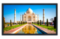 Professionally Framed Taj Mahal India Skyline High-Resolution Panoramic Photo 12x22 Wall Art