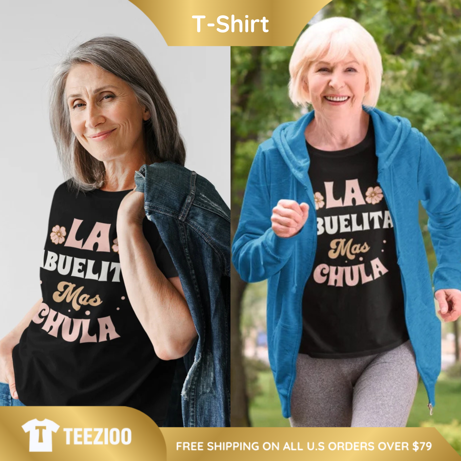 "Te Amo Abuela" Sweet Spanish Grandmother Shirt