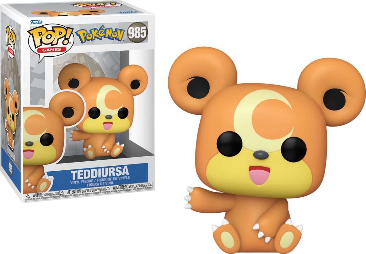 Teddiursa #985 Funko Pop! Games Pokémon