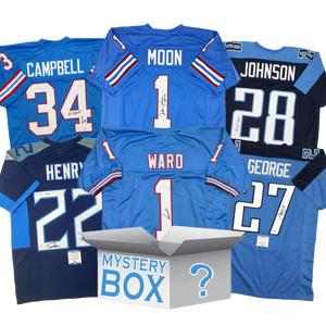 Autographed/Signed Tennessee Football Jersey Mystery Box with PSA JSA or Beckett COA