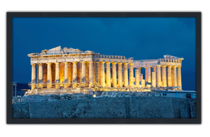 Professionally Framed The Acropolis Athens Greece High-Resolution Panoramic Photo 12x22 Wall Art