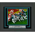 Framed Philadelphia Eagles  The Tush Push  /  Brotherly Shove  8x10 Football Photo Professionally Matted