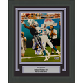 Framed Autographed/Signed Tim Brown Las Vegas Oakland Raiders 8x10 Football Photo Beckett BAS COA #2