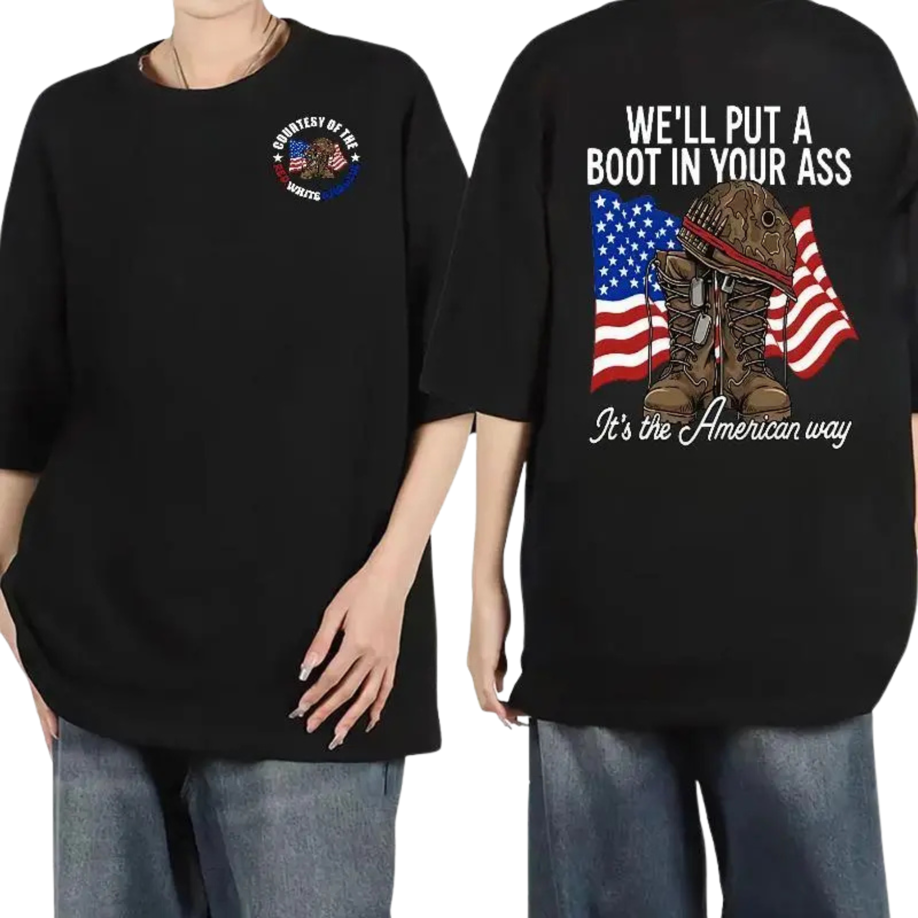 Toby Keith Memorial "American Way" Tee – Courtesy Of The Red, White And Blue Shirt