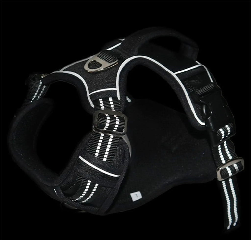 Durable Waterproof Pet Harness with Vertical Handle