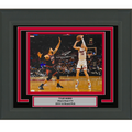 Framed Autographed/Signed Tyler Herro Miami Heat 16x20 Basketball Photo JSA COA