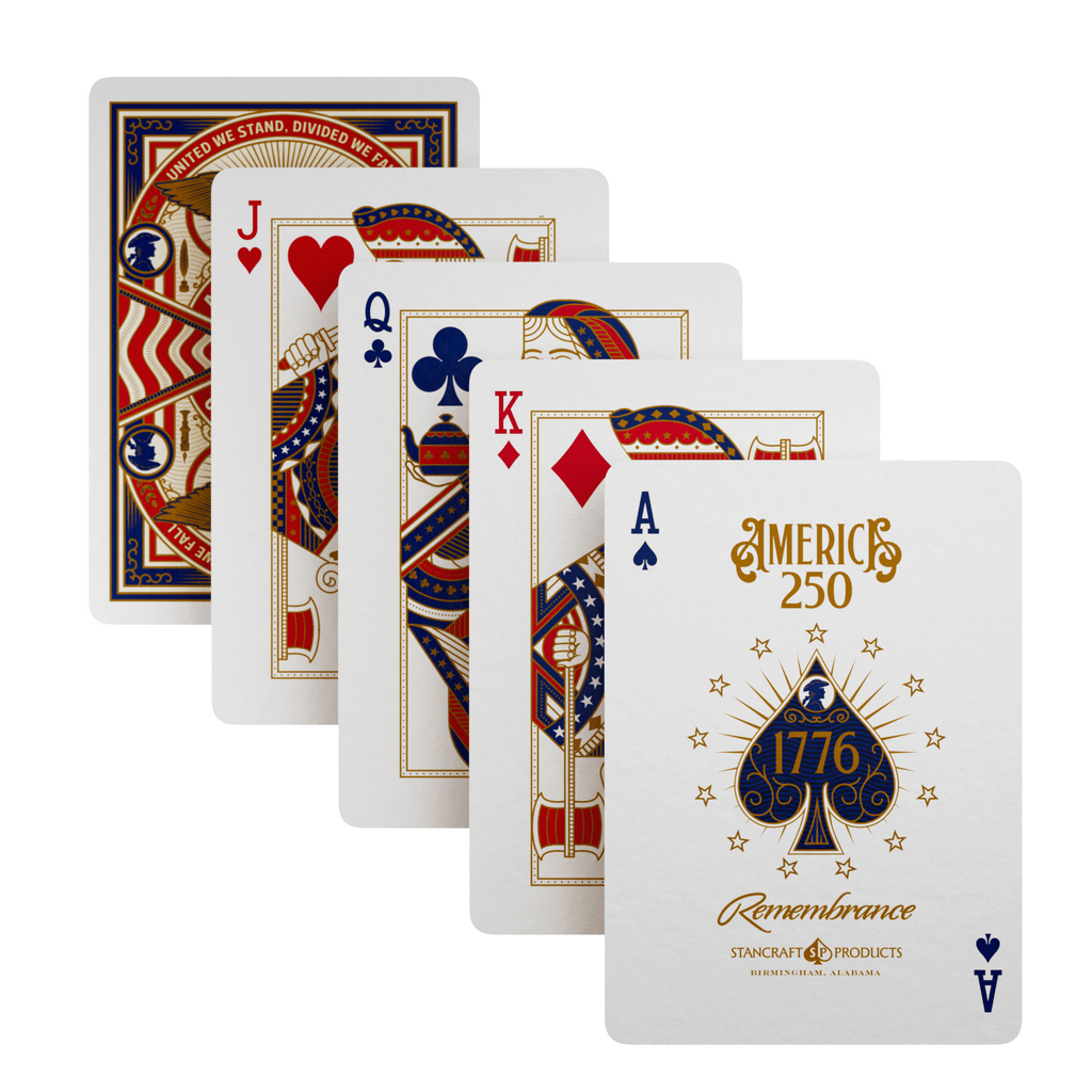 Remembrance America 250 Playing Cards – Premium Patriotic Deck