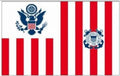 U.S. Coast Guard USCG Ensign, USCG Ensign Flag.