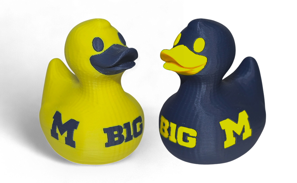 University Of Michigan Wolverines Duck