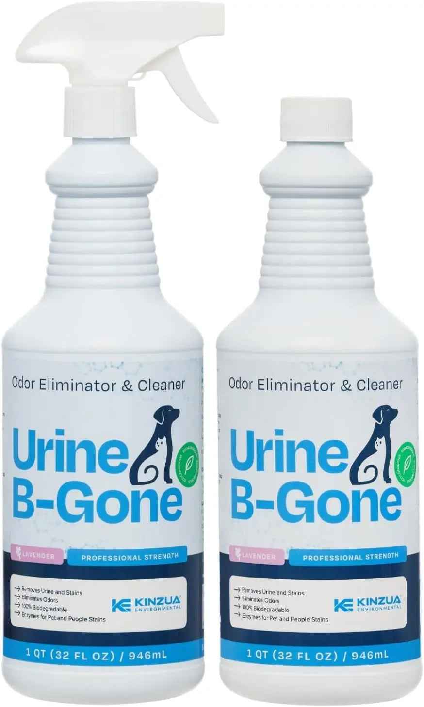Urine B-Gone Enzyme Pet Odor Eliminator & Stain Remover – Lavender/Citrus Scent