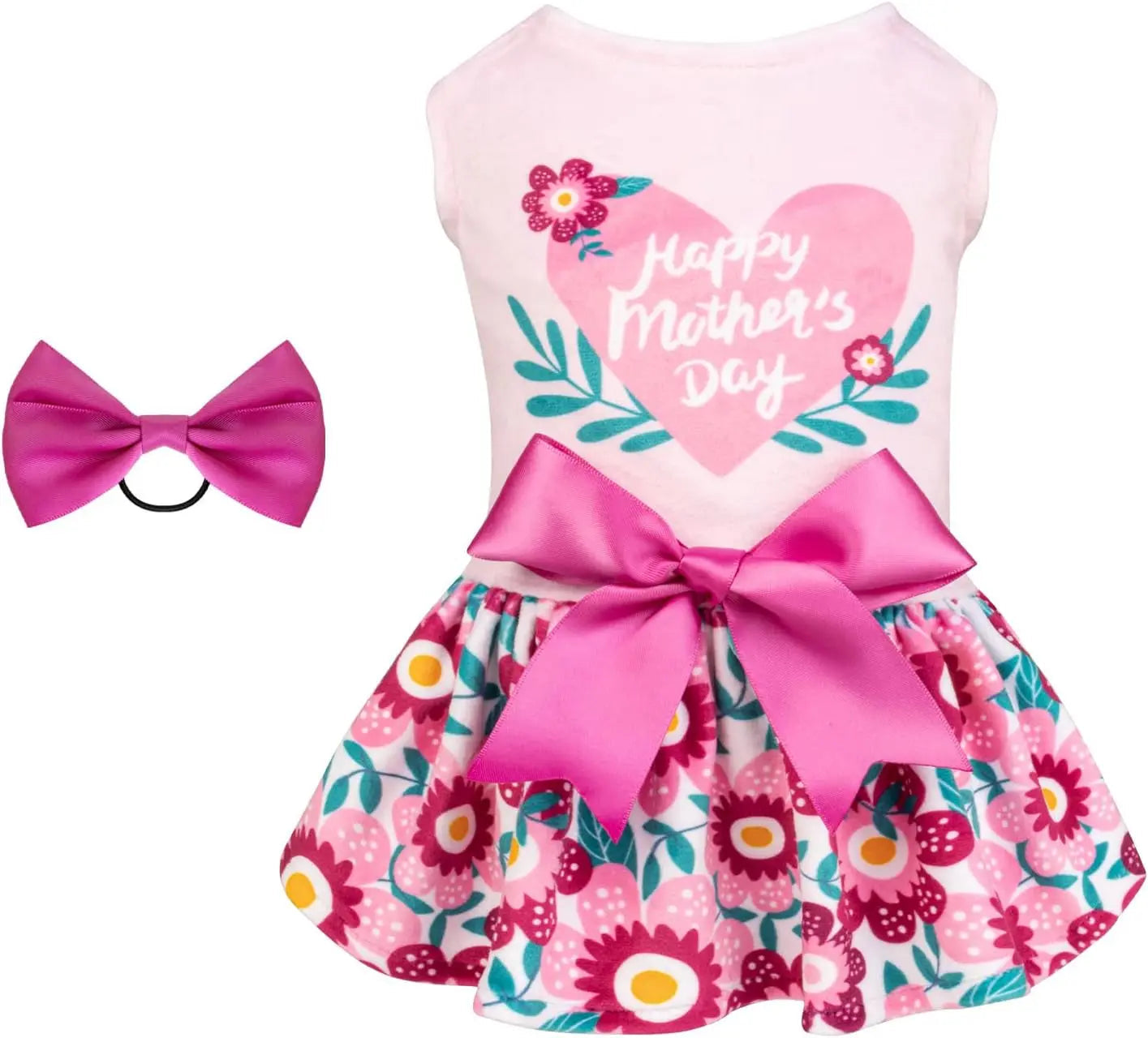 Velvet Dog Birthday and Holiday Dress  For Small Dogs Puppy Holiday Skirt XXS–L