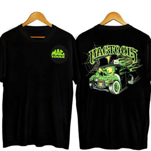 Vintage 90s Mac Tools "Rat Fink Style" T-Shirt – Hotrod Ratrod Ed Roth Graphic Tee, Premium 100% Cotton Mechanic Humor Top, Made in USA