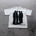 "Virtual Shadow" Street Atmosphere T-Shirt – Urban Shadow Character Streetwear, Premium 100% Cotton Cyber Top, Made in USA