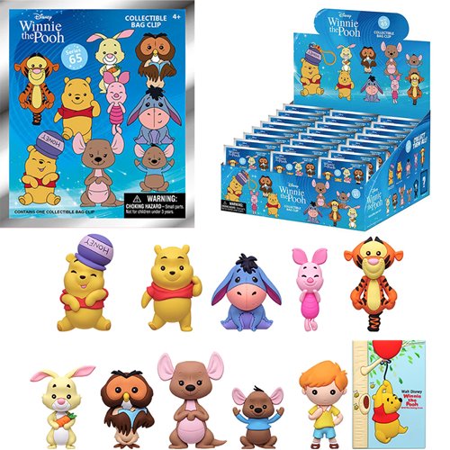 Winnie the Pooh Series 2 3D Foam Bag Clip
