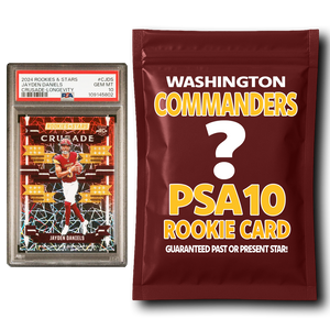 Washington Commanders PSA 10 Graded Rookie Card Mystery Pack
