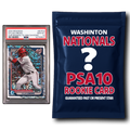 Washington Nationals PSA 10 Graded Rookie Card Mystery Pack