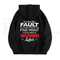 Women’s Letter Print Drop Shoulder Hoodie