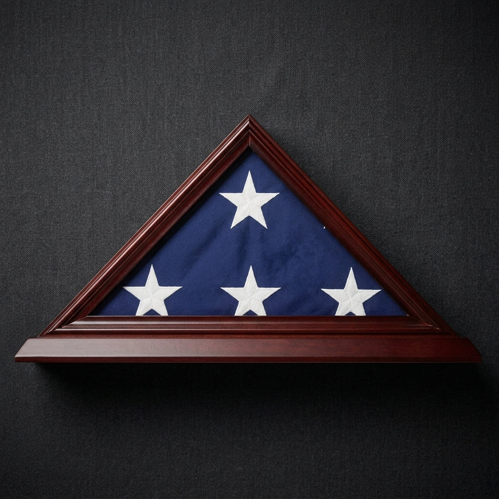3'x5' Flag Display Case Box Frame (NOT for Memorial or Funeral Flag)