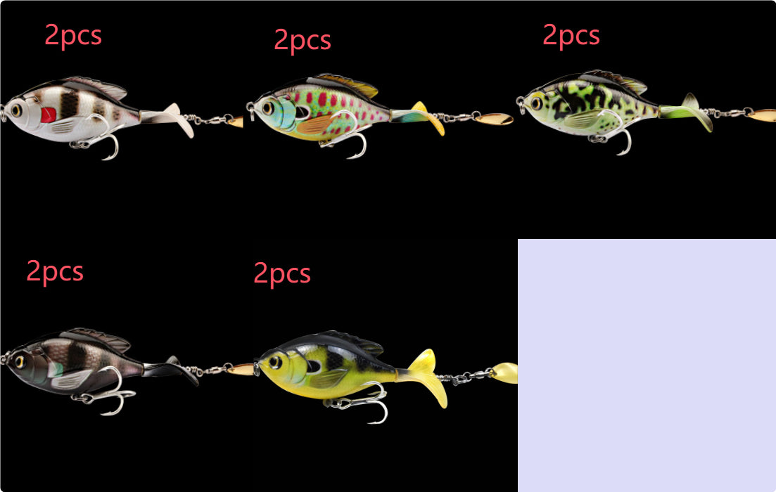 Tractor lure fishing lure
