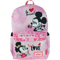 Disney Mickey and Minnie Mouse 17” All Over Print Junior Backpack