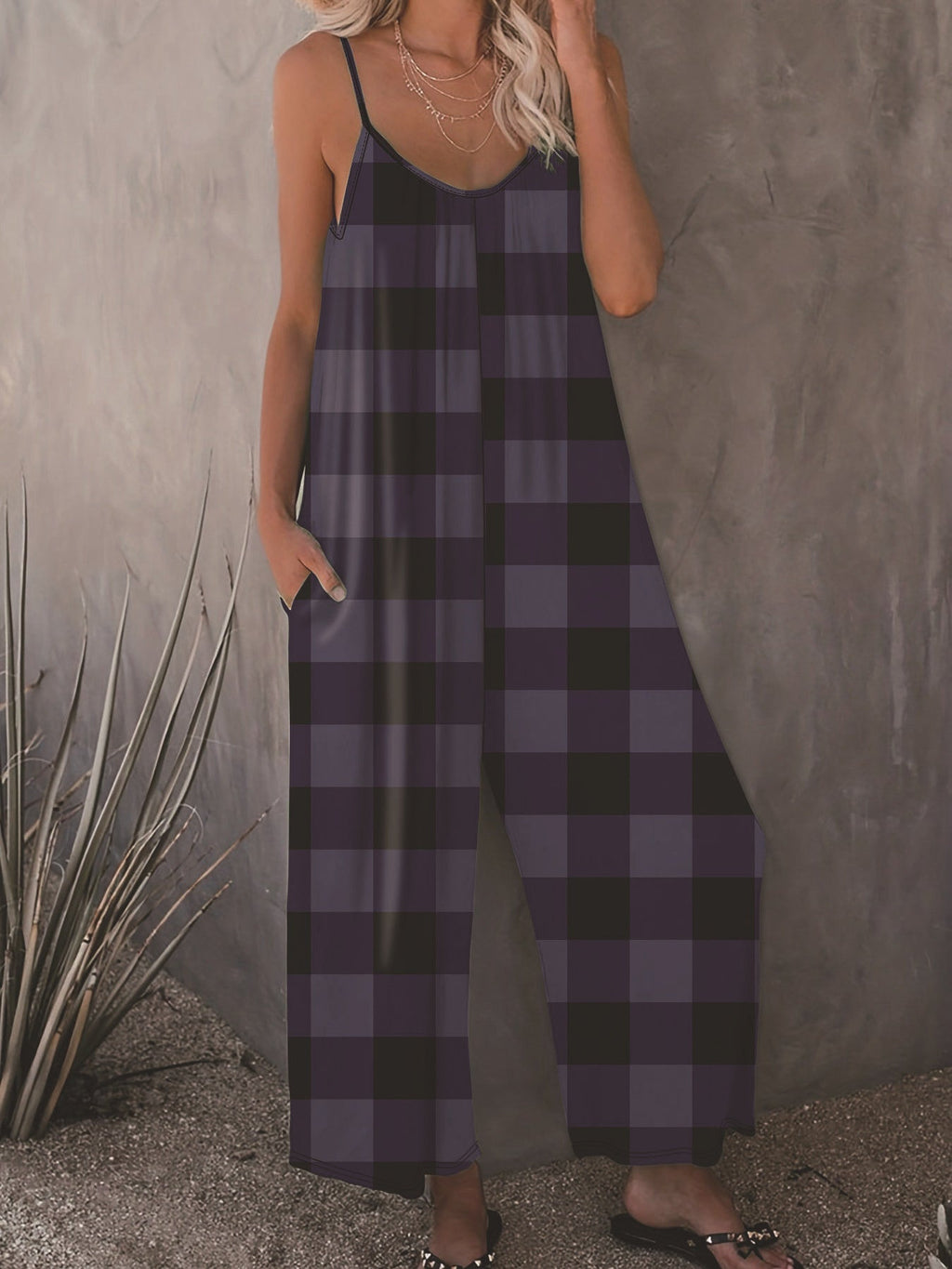 Slip-in Casual Sling Jumpsuit Women