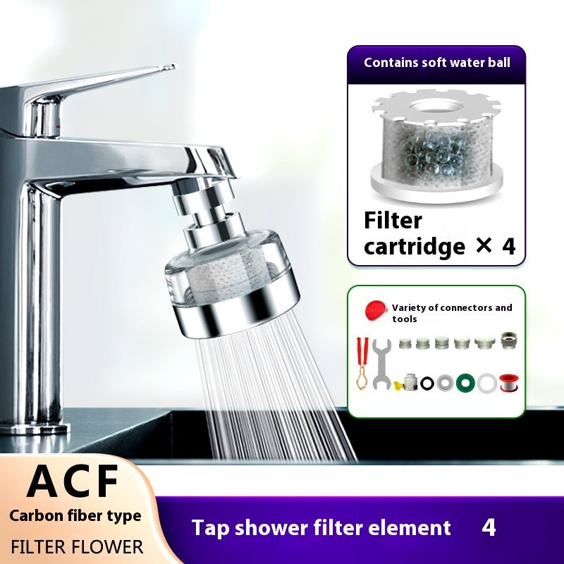 Faucet-Mount Water Filter – Tap Extender with Soft Water Attachment
