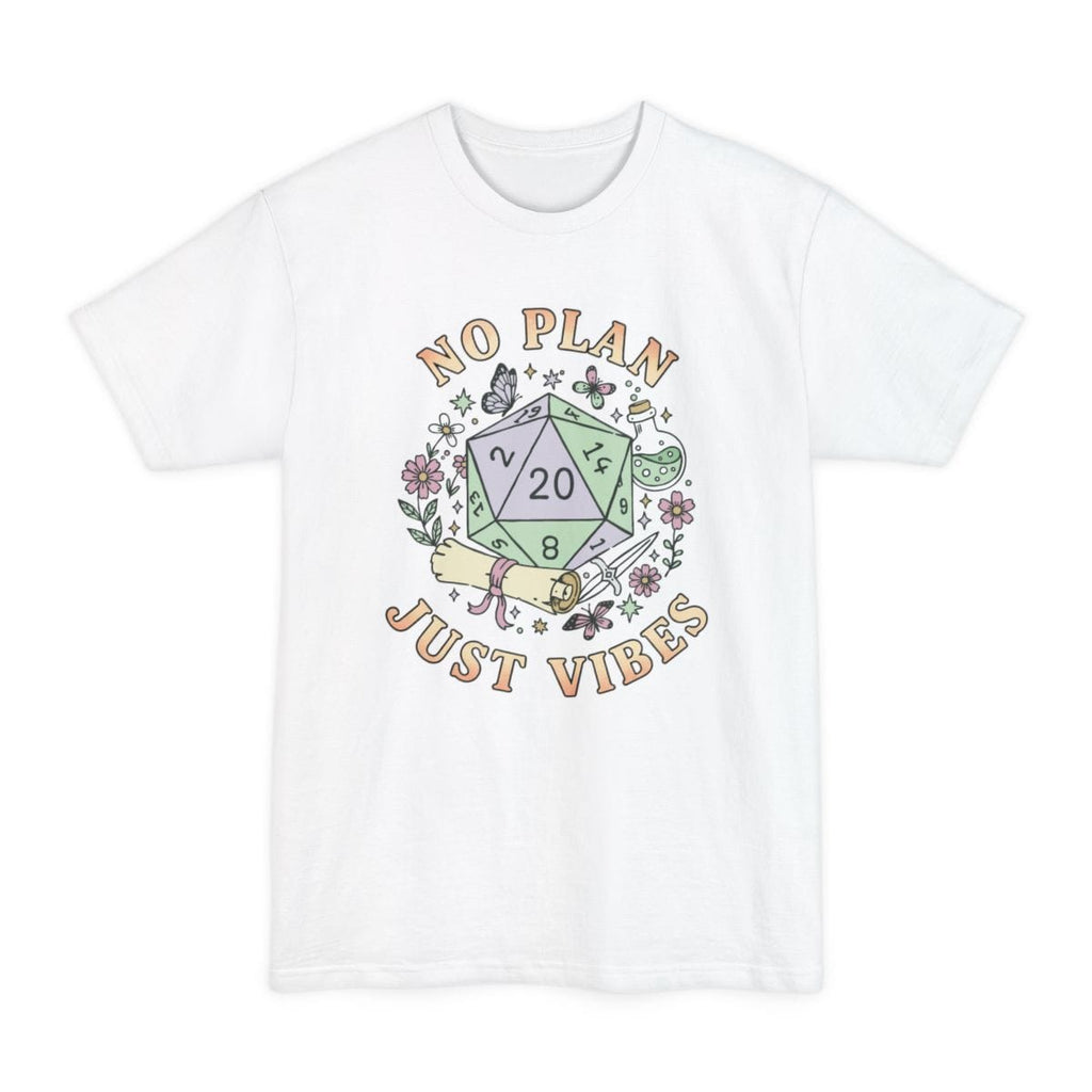 No Plan Just Vibes D&D Tall T-Shirt